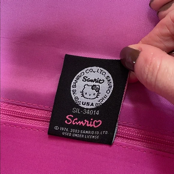 RARE Y2K Runway HEATHERETTE x HELLO KITTY Clutch Purse Bag - Picture 9 of 16